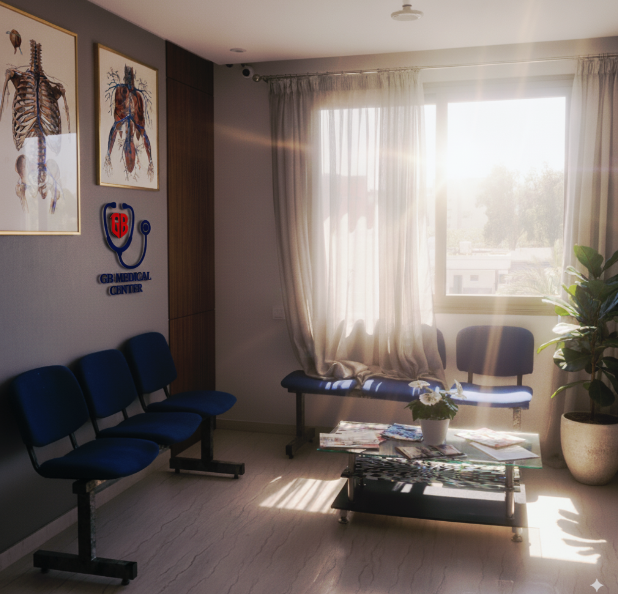 Cabinet du Dr Guennouni Bassame, médecin généraliste à Casablanca – médecine du travail, urgences, échographie, ECG.